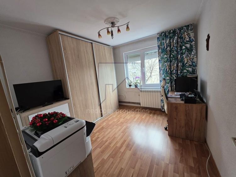 Apartament cu 3 camere decomandat, mobilat în Rahova