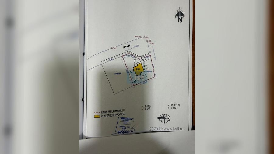 Teren intravilan de 500 mp, în Nord-Est