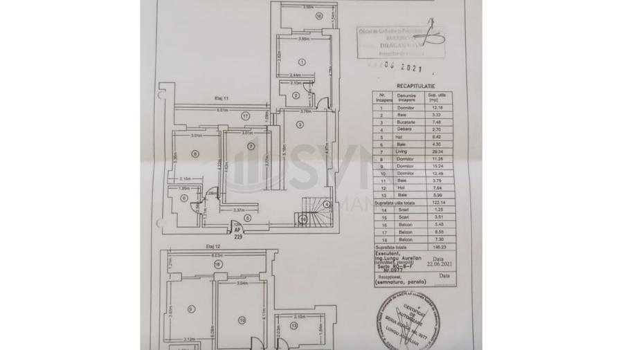 Apartament cu 5 camere decomandat în Nerva Traian