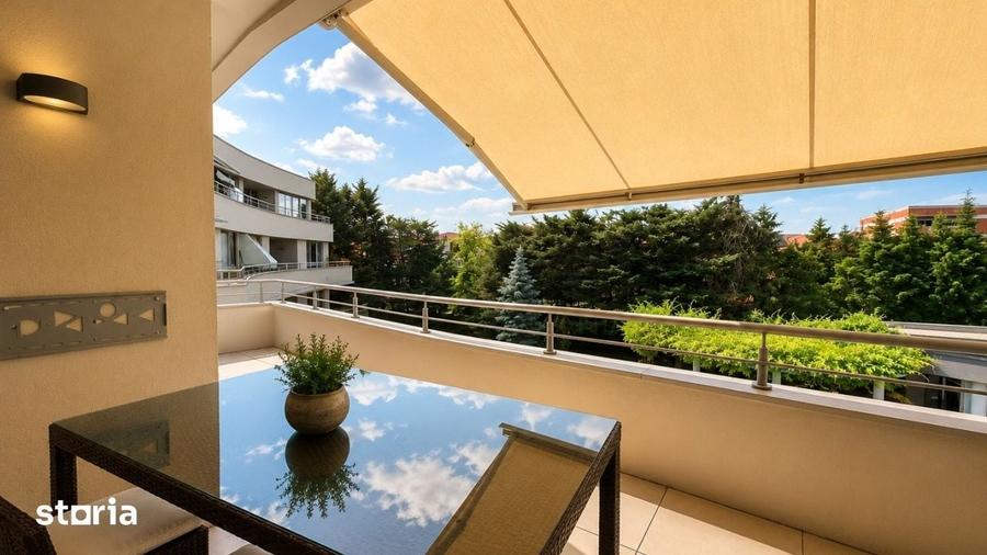 Apartament mobilat de inchiriat compelx cu piscina si paza - 6