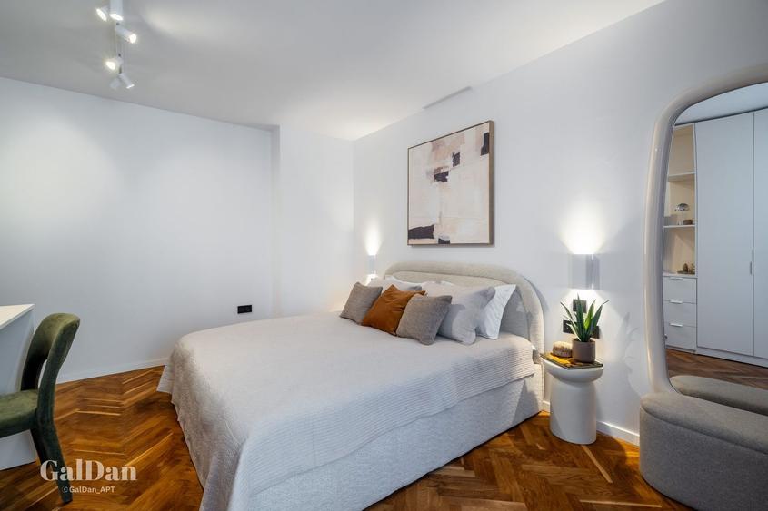 Apartament cu 3 camere decomandat, mobilat în Cișmigiu