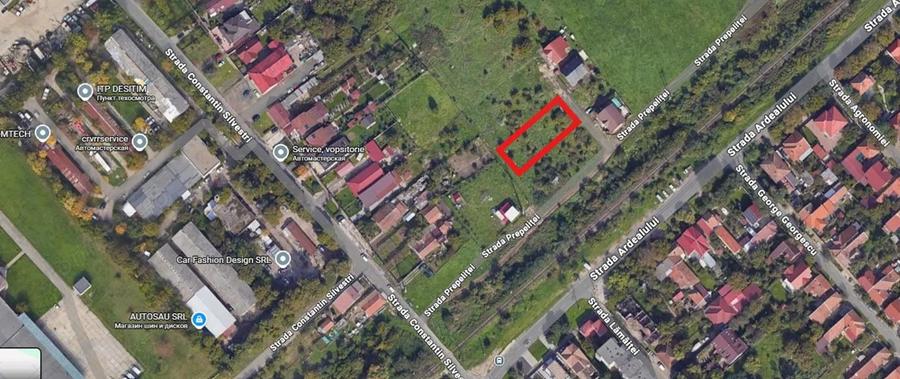 Teren de 651 mp, în Freidorf