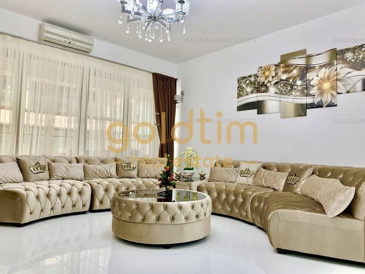 Apartament cu 3 camere semidecomandat, mobilat în Pipera