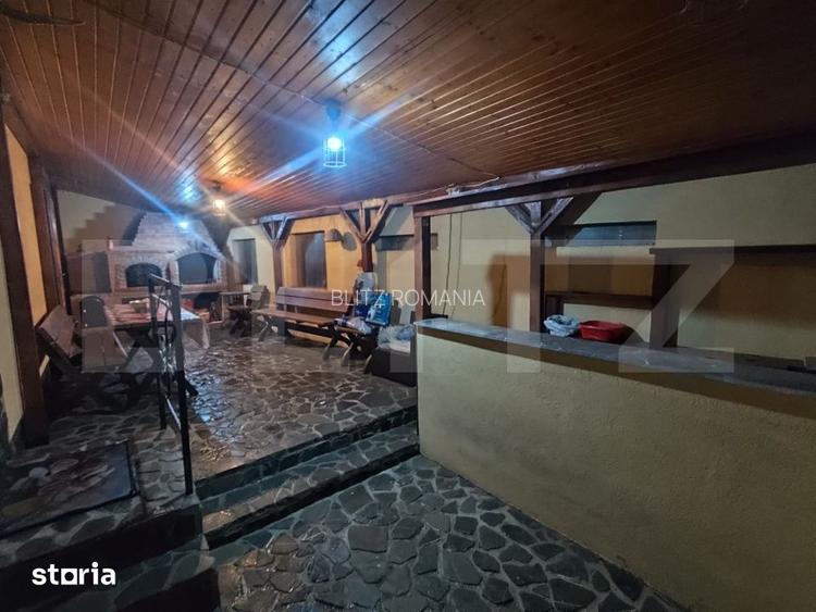 Casa Horpaz, 130 mp totali, terasa, la strada asfalata