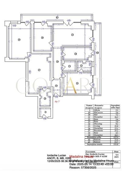 Apartament cu 4 camere decomandat în Sisești