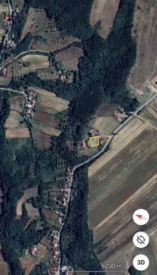 Teren de 828 mp, în Galicea