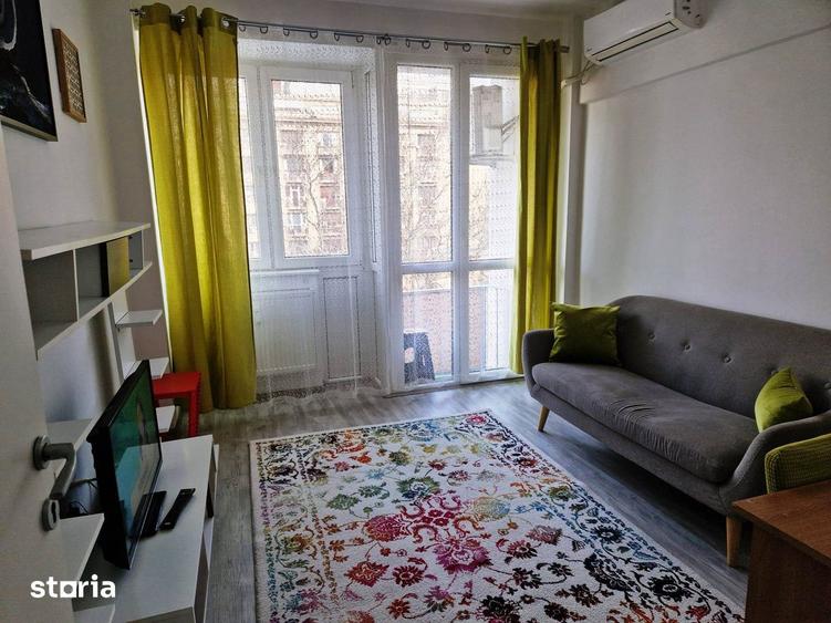 Apartament cu 2 camere, mobilat în Romană