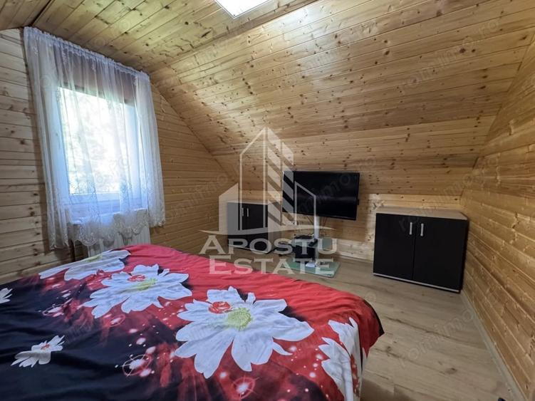 Casa din lemn, zona muntoasa, cu rau, la cheie, Ribita, Hunedoara - 13