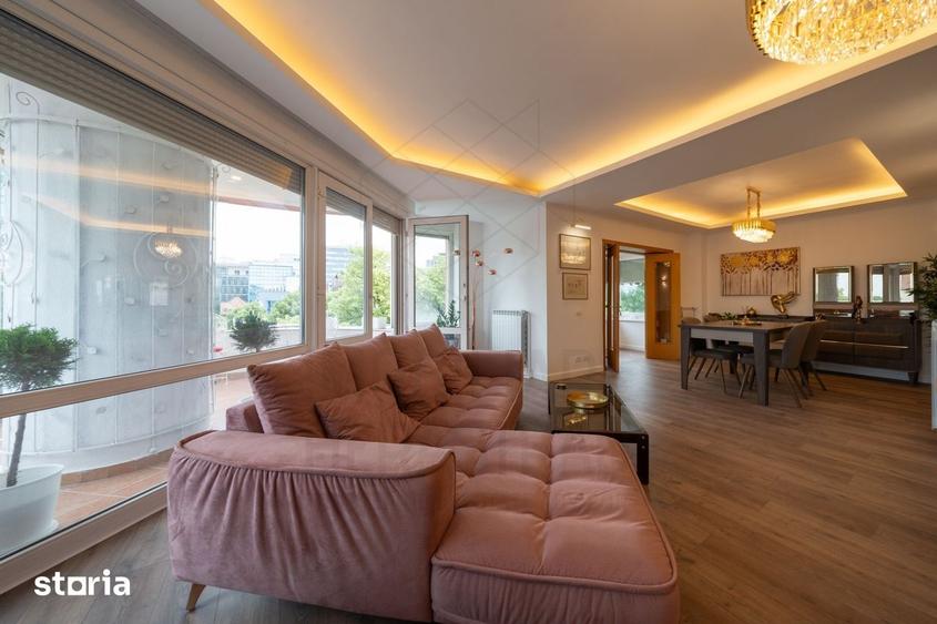 Apartament cu 4 camere, mobilat în Aviatorilor