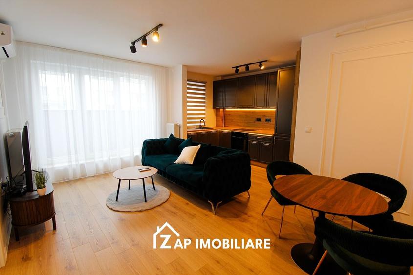 Apartament cu 2 camere, mobilat în Semicentral