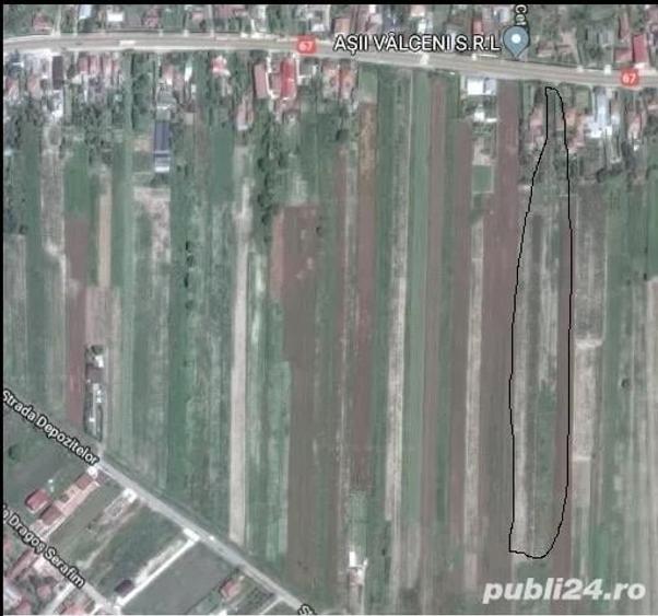 Teren de 9000 mp, în Copăcelu