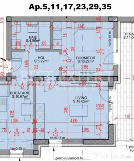 Apartament cu 2 camere decomandat în Theodor Pallady