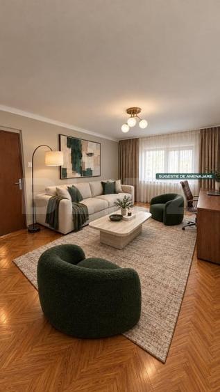 Apartament cu 2 camere decomandat, mobilat în Nicolina