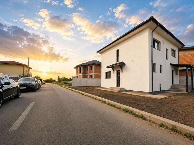 Casă individuală cu 5 camere cu Canalizare în Tunari