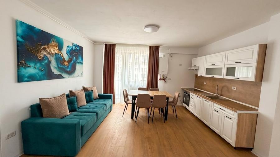 Apartament 3 camere in bloc nou, etaj 2, balcon, debara, 2 bai,parcare - 1
