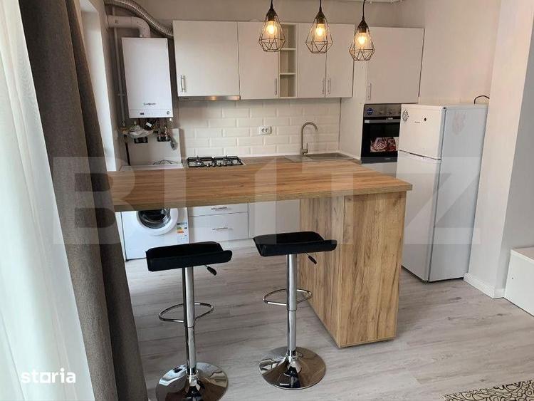 Apartament cu 2 camere semidecomandat în Iris
