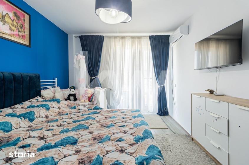 Apartament cu 2 camere semidecomandat, mobilat în Tractorul — fotografia 3