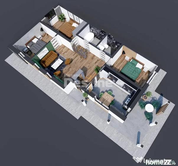 Casă cu 4 camere cu Teren 432 Mp în Vorovești
