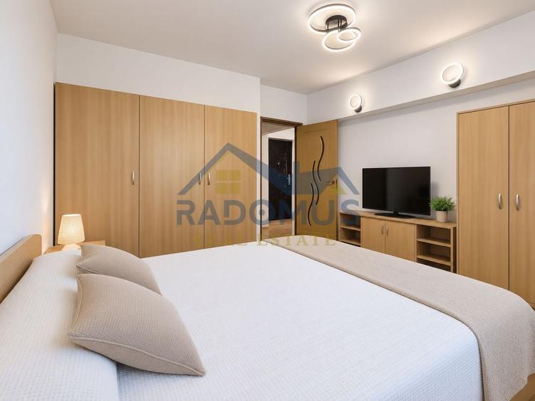 Apartament cu 2 camere decomandat, mobilat în Central