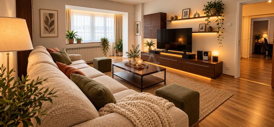 Apartament cu 2 camere decomandat, mobilat în P-ța Unirii