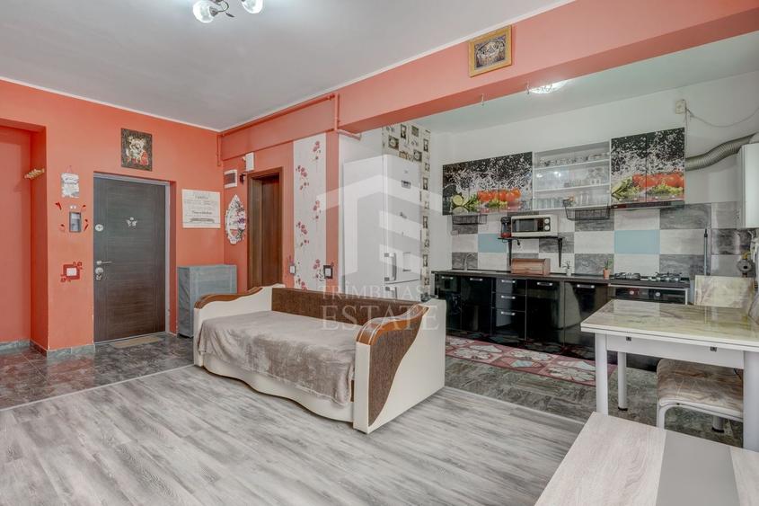 Apartament cu 2 camere semidecomandat, mobilat în Rahova