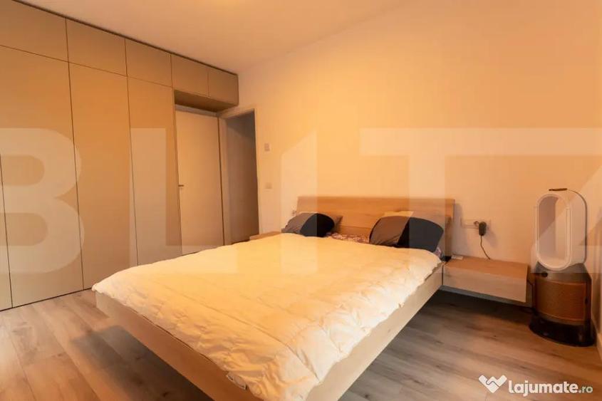 Apartament cu 3 camere semidecomandat, mobilat în Take Ionescu
