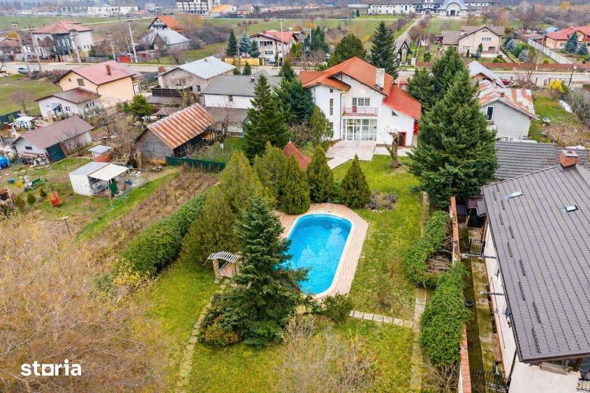 Vanzare vila cu piscina Snagov - Ciofliceni, teren 2649mp - 16
