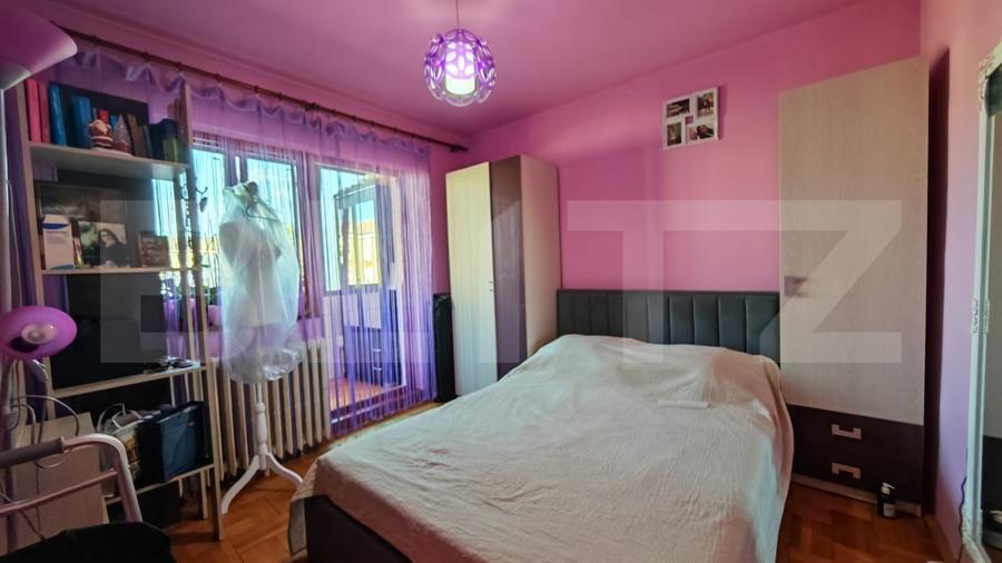 Apartament cu 3 camere decomandat, mobilat în Nufărul