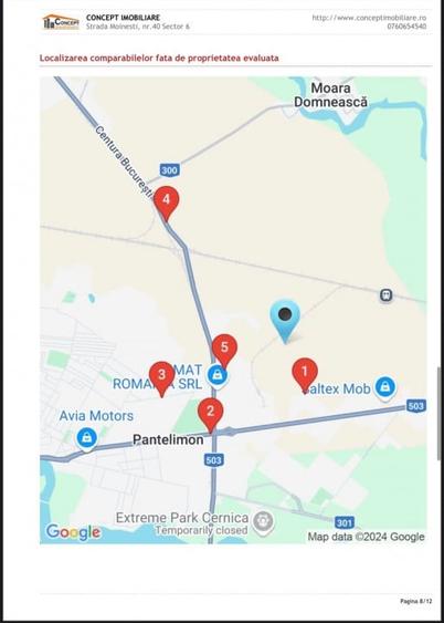 Teren agricol extravilan de 5430 mp, în Nord-Vest