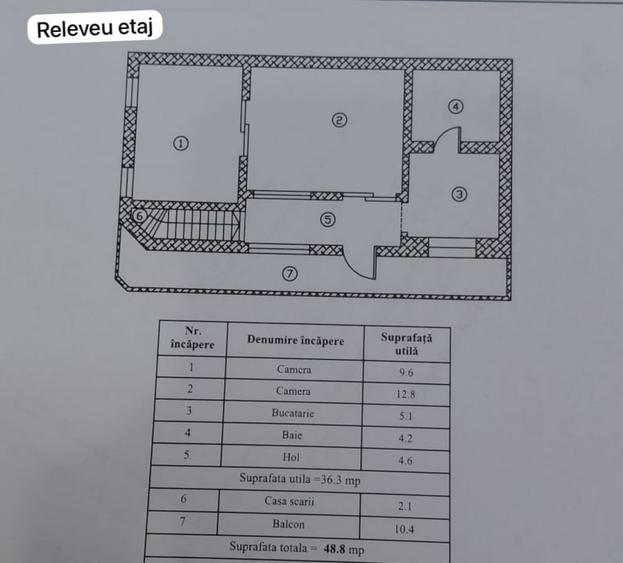 Casă individuală cu 8 camere cu Canalizare în Chitila