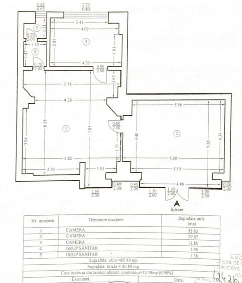 Spațiu comercial, de 80 mp, în Păcurari