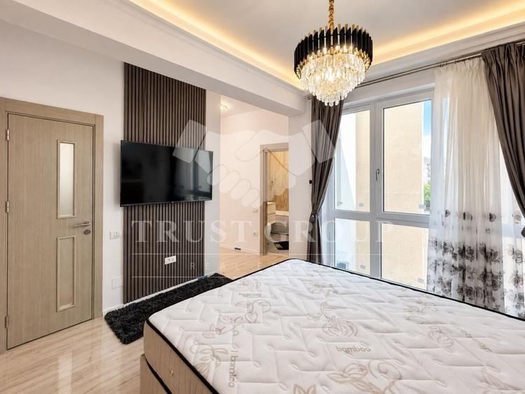 Apartament cu 3 camere decomandat, mobilat în Herăstrău
