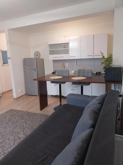Apartament cu 2 camere semidecomandat, mobilat în Podul de Fier