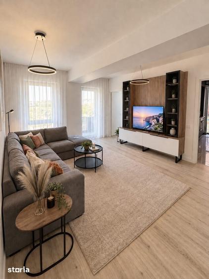 Apartament cu 2 camere, decomandat, etaj 4 din 7, 55mp, 550 euro - 1