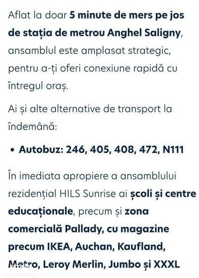 Apartament cu 2 camere în Titan