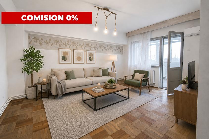 Apartament cu 3 camere decomandat în Ultracentral