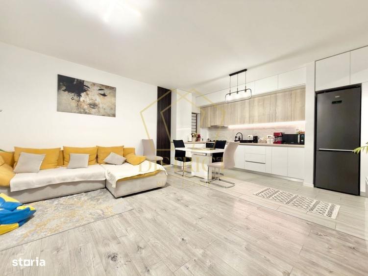 Apartament cu 3 camere mobilat si utlat, 70 mp utili, in Giroc la etaj - 8