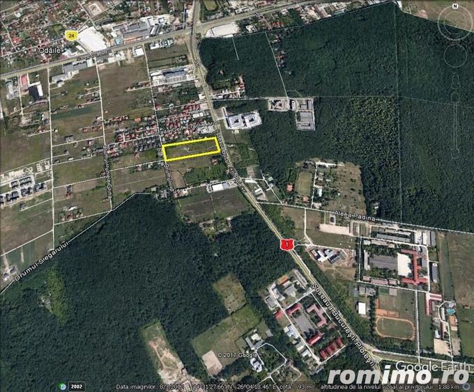 Teren de 17500 mp, în Nord