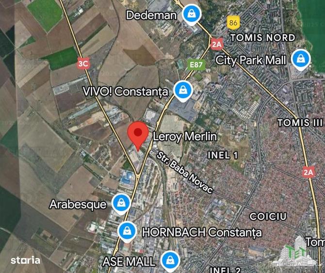 Teren de vanzare 4300mp ( P+ 10 ) in Constanta Zona Aurel Vlaicu - 6
