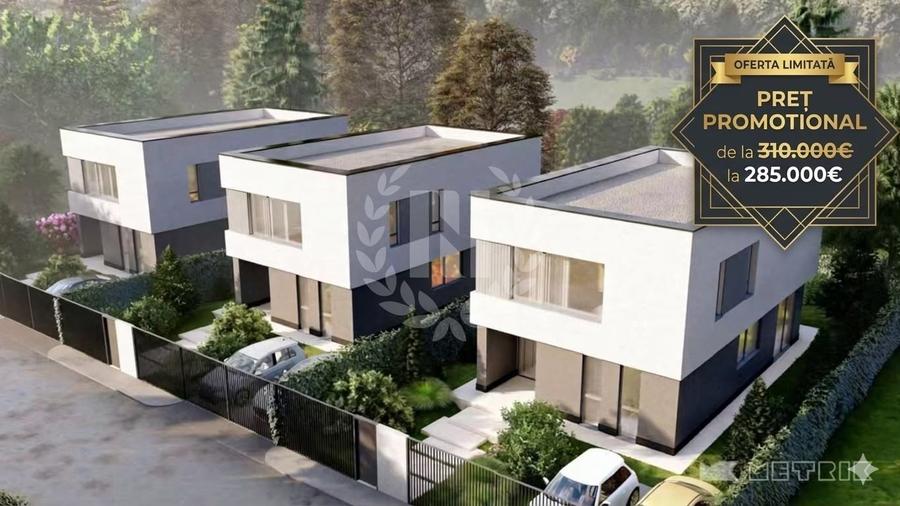 Casă individuală cu 4 camere cu Canalizare în Tunari