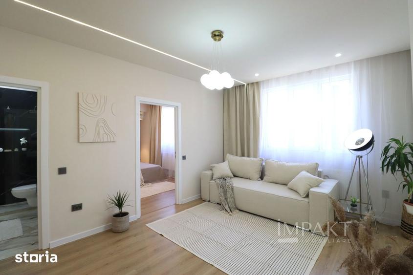 Apartament cu 2 camere, mobilat în Gruia