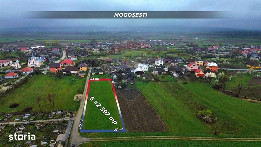 Teren de 2597 mp, în Satulung