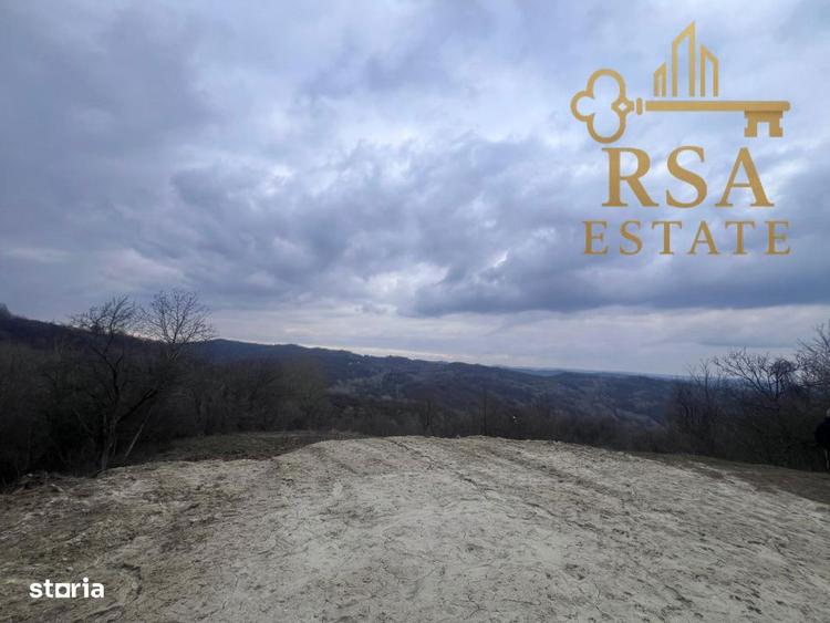 Teren 2500 mp Feteni-Valcea, priveliste spectaculoasa, zona linistita - 2