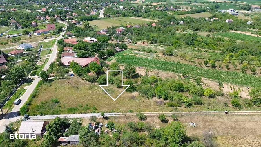 Teren de 3000 mp, în Dănești