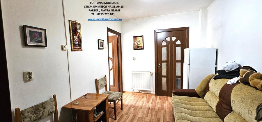 Apartament cu 2 camere decomandat în Precista