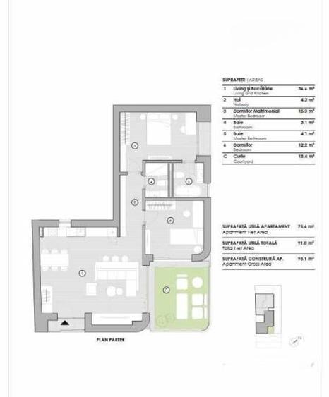 Domenii - Kiseleff | 3 Camere | Bloc Boutique | Curte | Parcare - 2