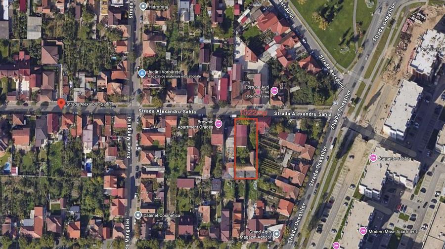 Teren Construcții intravilan de 1022 mp, în Iosia