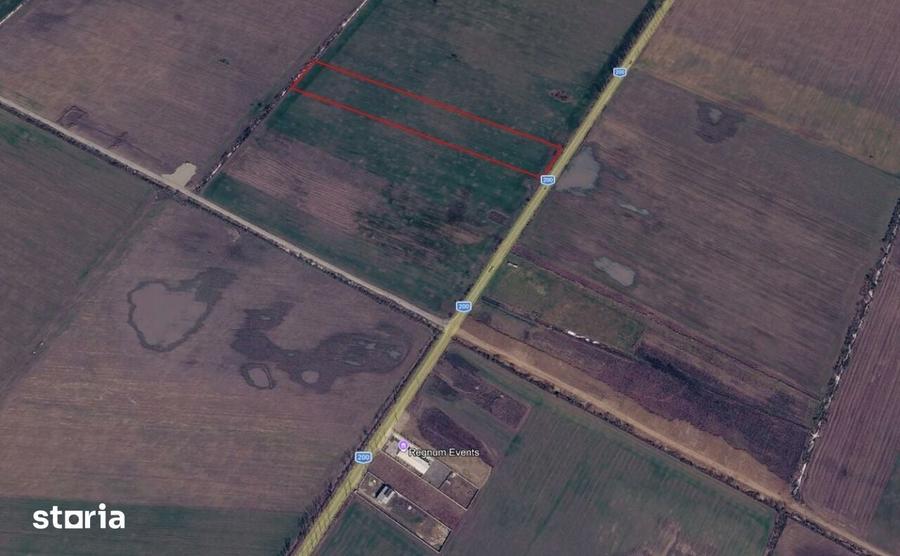 Inchiriere teren intravilan 33.153 mp | Acces asfalt | - 2