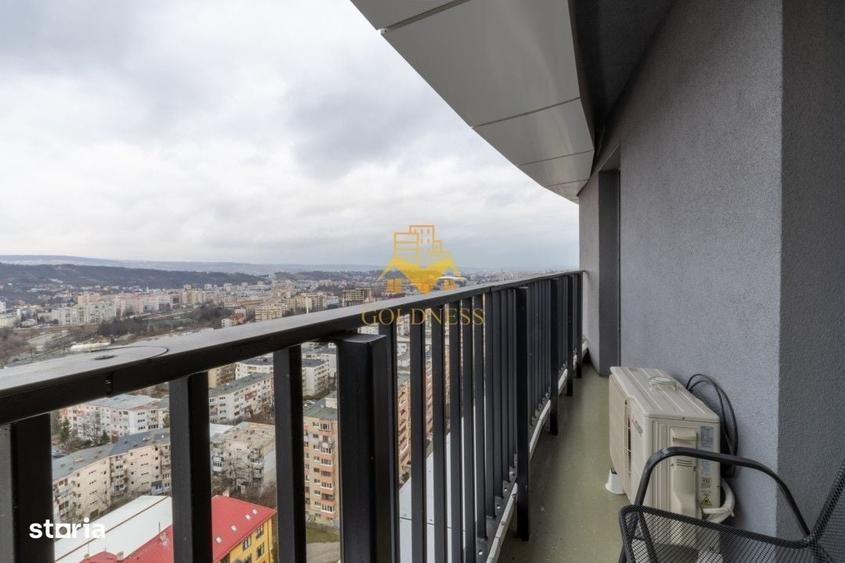 2 camere,parcare, bloc nou, terasa,Manastur, West City, Calea Floresti - 11