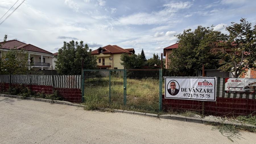 Teren Construcții intravilan de 586 mp, în Militari